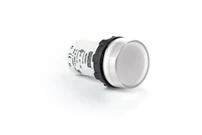 MB Serisi Plastik LED'li 12V AC/DC Beyaz 22 mm Sinyal